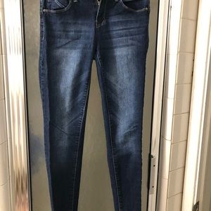 YMI blue denim high rise jeans juniors size 5